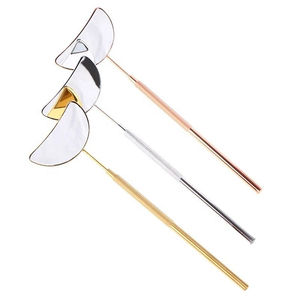 Miroir à cils portable en acier inoxydable personnalisé à large angle, finition en alliage de zinc, application précise, utilisation quotidienne durable - Product Image 4