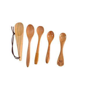 Cuillères en bois au style durable Doux pour les ustensiles de cuisine Genre pour la planète pour tous les jours ou les fêtes - Product Image 3