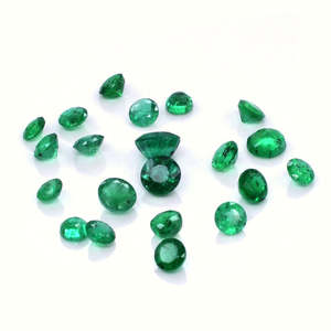 Natural Zambian Emerald Calibrated <b>Rounds</b> 3mm Natural Loose Faceted Emerald Gemstone For Jewelry Making Ready To Use - Product Image 3