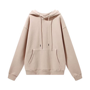 Mens Oversized Hoodies Pullover Women Fall Acid Wash Plain <b>Preppy</b> Hoodie Streetwear Cotton Vintage Hooded Hodiess - Product Image 3