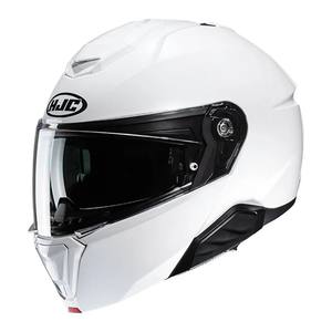Casque HJC I91 Urban-Touring 4 saisons à visière rabattable, double visière, blanc nacré, taille XL, neuf en boîte, PC/ABS pour la conduite à moto - Product Image 5