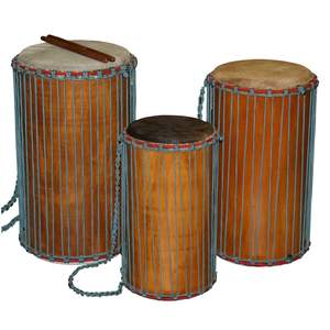 Instrument de musique à tambour élégant fabriqué à la main conçu pour les spectacles de scène classiques Festivals culturels Événements de musique folklorique - Product Image 5