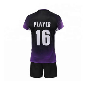 Uniforme de Voleibol Deportivo Unisex para Adultos en Oferta, Transpirable, Diseño Personalizado, Servicio OEM, Conjuntos 100% Poliéster - Product Image 2