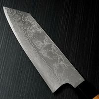 Couteau de chef personnalisé en acier damas forgé à la main avec lame tranchante et manche en bois de Pakka, couteau de cuisine écologique
