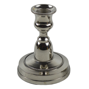 Ensemble de trois bougeoirs avec finition plaquée argent Design bougeoir décor de table bougeoir design hautement thématique - Product Image 3