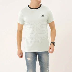 T-shirt en coton pour hommes, doux et respirant, à manches courtes, pour un usage quotidien décontracté, confortable - Product Image 3