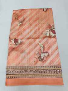 Nuevo suave Self Silk Saree tela suave 6,30 corte mejor calidad tela Sari - Product Image 6