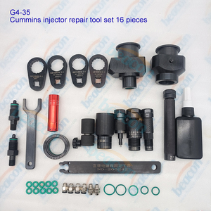 Inyector de Combustible Diésel Common Rail, Herramienta de Reparación de Válvula Solenoide, Tapa de Boquilla, Herramienta de Carrera AHE para Cummins, 16 Unidades - Product Image 1