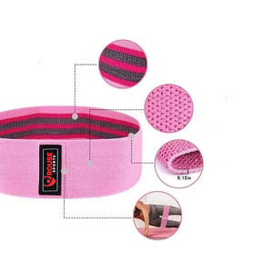 Bandas de Resistencia de Cadera sin Látex Personalizadas, Bandas Elásticas para Ejercicios de Salto, Sentadillas y Estiramiento, Bandas de Botín para Entrenamiento en Casa y Gimnasio - Product Image 5