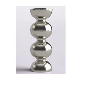 High Demanding <b>Tea</b> Light Candle Holder Modern Antique Design Top Selling Silver Color Candle <b>Stand</b> for Farmhouse Decoration - Product Image 3