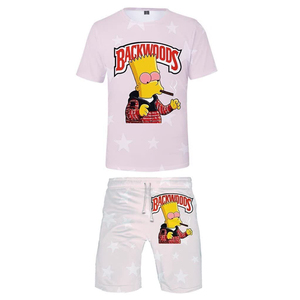Ensemble d'été en polaire pour homme sur mesure de qualité supérieure, avec impression par transfert thermique, respirant, extensible dans quatre directions, pour tenue décontractée et bas de tenue sportifs - Product Image 5