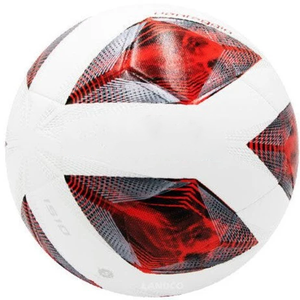 Venta caliente tamaño oficial 5 balón de fútbol personalizado blanco rojo PU cuero térmico consolidado adultos partido venta a granel balones de fútbol - Product Image 3