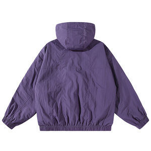 Veste coupe-vent d'extérieur imperméable en nylon de haute qualité pour hommes avec capuche et poche Veste légère de protection solaire pour hommes 2025 vente en gros - Product Image 5