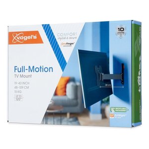 Soporte de Pared para Monitor de TV COMFORT Tvm 3223 Giratorio Negro, VESA 200 x 200, para Pantallas de hasta 15 kg, Categoría de Producto: Estante para Pantalla - Product Image 2