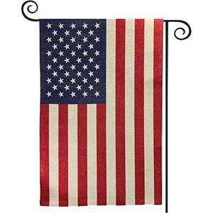 USA TOP FLAGSINC Pack of 2 American <b>Flag</b> USA <b>Garden</b> <b>Flag</b> 12x18-Patriotic Double Sided Small <b>Flags</b> for Yard - Product Image 6