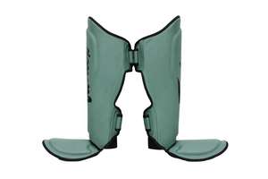 Kit de Boxeo Premium Twins de Cuero para Sparring, Guantes de Muay Thai, Vendas para Manos, Espinilleras Transpirables Personalizadas para MMA Profesional - Product Image 5