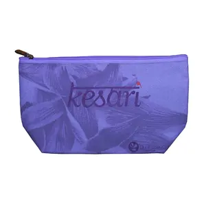 Pochette crayon en coton écologique, 10 pièces, pochette à fermeture éclair, pour stylo cosmétique - Product Image 1
