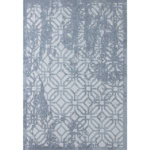Alfombra de Pasillo Minimalista Lavable Color Azul Carina de Netline, Alfombra Rectangular Abstracta Hecha a Máquina para el Hogar - Product Image 1
