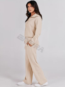 Survêtement d'hiver élégant pour femmes Confort et mode combiné Design découpé résistant à l'extensibilité - Product Image 5