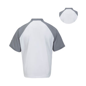 Veste de frappe de baseball unisexe à fermeture éclair personnalisée 1/4 à manches courtes support d'échauffement coupe-vent avant Logo décontracté tissu tissé équipe d'automne - Product Image 5