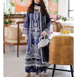 Ladies Dress Digital Printed <b>Suit</b> For Wholesale In Adult Size 2025 Shalwar Kameez Pakistani <b>3</b> <b>Piece</b> Dress - Product Image 3