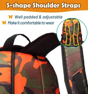 Mochila para Niños con Lonchera, Juego de 2 Piezas, Antirrobo, de Poliéster, con Personajes, Regalo Escolar para Adolescentes de Primaria y Secundaria - Product Image 2