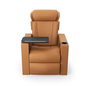 Phòng khách sofa Opus ngồi có thể ngả đầy đủ da đôi hành động bảng cung cấp thoải mái điện ngồi có thể ngả Hot Bán