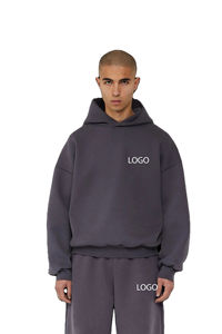 Servicio OEM, Chándal con Logotipo Personalizado, Invierno, Ecológico, Transpirable, de Alta Calidad, Grueso, Holgado, de Felpa Francesa - Product Image 3