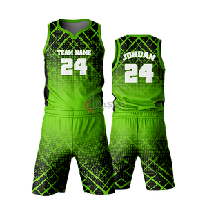 Uniforme de basket-ball d'été personnalisé de haute qualité pour hommes Nouveau design Vêtements de sport respirants Ensembles d'illusion sublimés pour adultes - Product Image 4