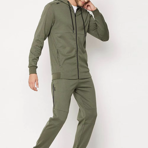 Ensemble de survêtements pour hommes à fermeture éclair de qualité supérieure à la mode à vendre ensemble de sweat à capuche et de shorts imprimés de qualité supérieure - Product Image 6