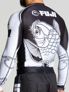 Vente en gros 240GSM 85% Polyester et 15% Spandex qualité supérieure à manches courtes Rash Guard BJJ Training Gear - Product Image 3