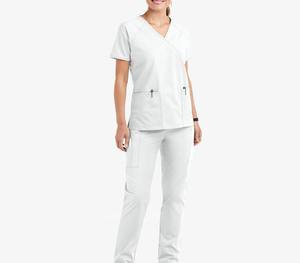 Conjunto de Uniformes Médicos Unisex de Secado Rápido, Alta Calidad, Transpirable, Elástico, Color y Logotipo Personalizables, Servicio OEM, Ligero, para Hospital - Product Image 1