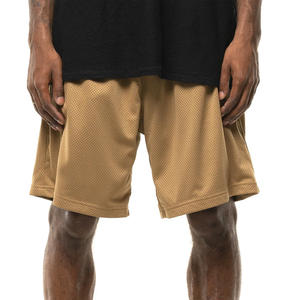 Pantalones Cortos de Baloncesto de Malla Personalizados Estilo Urbano Más Vendidos, de Secado Rápido, Cintura Media, Tejidos con Cordón Ajustable, para Hombre - Product Image 1