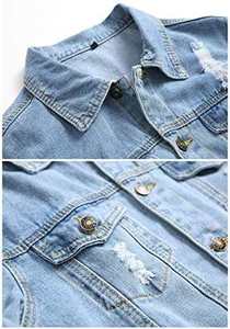 Heavy <b>sherpa</b> <b>men</b> denim <b>jacket</b> lined for winter thick blue jean coat stylish streetwear fashion outerwear casual - Product Image 5