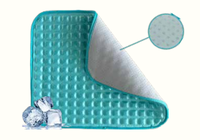 Coussin rafraîchissant en gel 3D avec logo personnalisé - Housse de siège de voiture universelle et coussin de fauteuil roulant avec couche éponge, directement de l'usine OEM/ODM