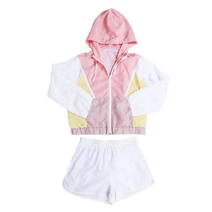 Latest Design 2026 Summer Spring Casual Men's Hoodie Shorts Set with Custom Logo 100% Cotton - Product Image 5