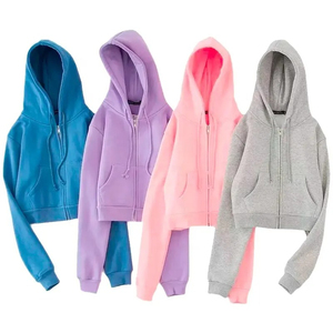 Personalización 3D Impreso Zip up Sudaderas con capucha Tops Ropa de moda para mujeres - Product Image 6