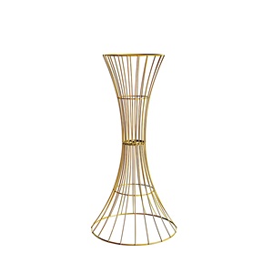 Juego rústico negro de 2 soportes de flores de metal Lo mejor para la decoración de Bodas de alta calidad con tamaños de 4,72x4,72x4,72 pulgadas - Product Image 3
