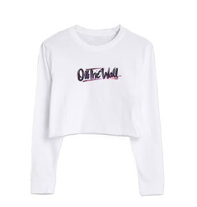 Nouvelle mode, design personnalisé, haut court confortable à manches longues de toutes tailles, t-shirts avec impression poitrine pour femmes, fabriqué au Bangladesh - Product Image 6