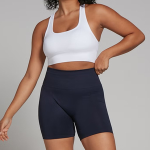 Quick Dry Sleeveless Bra Women Racer-Back Yoga Fitness Wear Crop Tops <b>Compression</b> Racer-Back Bra Tops Ladies - Product Image 3