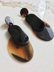 Fashion Irregular <b>Resin</b> Statement Earrings Personalized Colorful Square Acrylic Dangle Earrings Women Bh <b>Crafts</b> <b>Resin</b> <b>Crafts</b> - Product Image 5