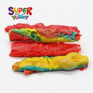Custom Wholesale <strong>Freeze</strong> <strong>Dried</strong> Dehydrated Gummy Rings Assorted Fruit Flavored Crunchy Candy Bulk Source Factory - Product Image 2