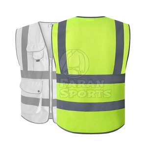Chaleco de Seguridad sin Mangas para Hombre, de la Mejor Calidad, Transpirable, de Secado Rápido, Informal, de Verano, en Tela de Poliéster, Servicio OEM Disponible - Product Image 2