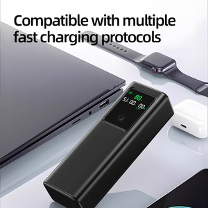 Téléphone portable personnalisé 100W charge rapide sans fil portable 10000mah 20000mah banques d'alimentation pour <span class=keywords><strong>iPhone</strong></span> <span class=keywords><strong>batterie</strong></span> bancaire de grande capacité - Product Image 6