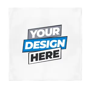 Wholesale custom logo personalized bandanas digital printing personal brand square bandana