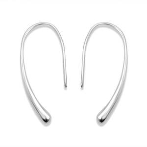Pendientes colgantes de plata para mujer Zarkan, pendientes de moda con diseño de sombrero - Product Image 2