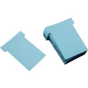 Cartulina Forrada Azul Caribeño 170g/m² T-Card 60x85mm 100pcs/paquete ULTRADEX - Product Image 1