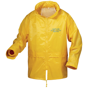 Veste de pluie jaune CRAFTLAND Herning, élégante et fonctionnelle pour la protection contre les intempéries - Product Image 2