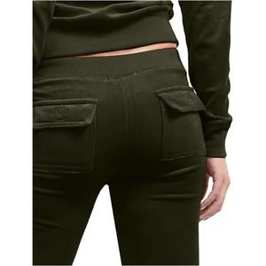 Ensemble de survêtement pour femmes, coupe ajustée, imprimé uni, de haute qualité, pour le yoga, le pilates, entraînement, séchage rapide, léger, polyester/coton - Product Image 5