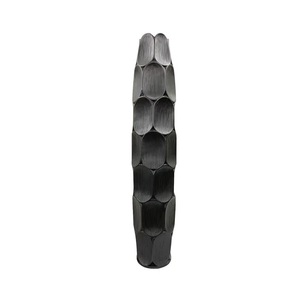 Vente chaude Design Moderne De Table Vase À Fleurs En Métal Décoratif 2 Fleur Forme Horizontale Logo Personnalisé Taille Nouveau Dernier Design - Product Image 4